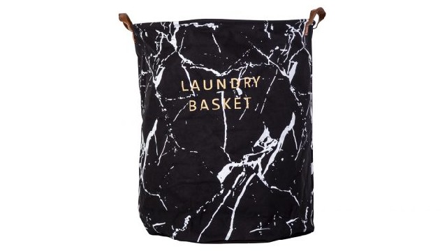 CESTO LAUNDRY BASKET NEGRO