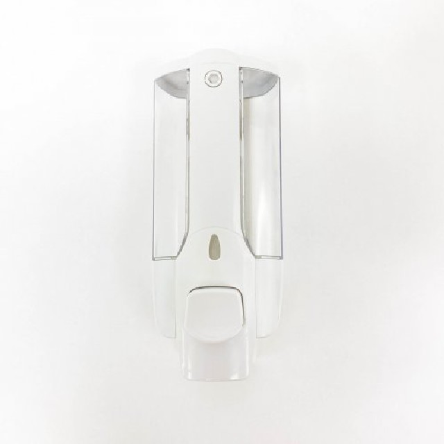 PORTA JABON LIQUIDO BLANCO P/PARED