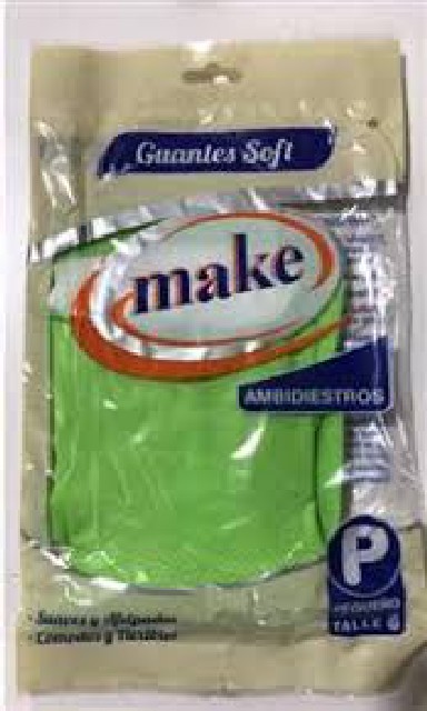 GUANTES GOMA MAKE