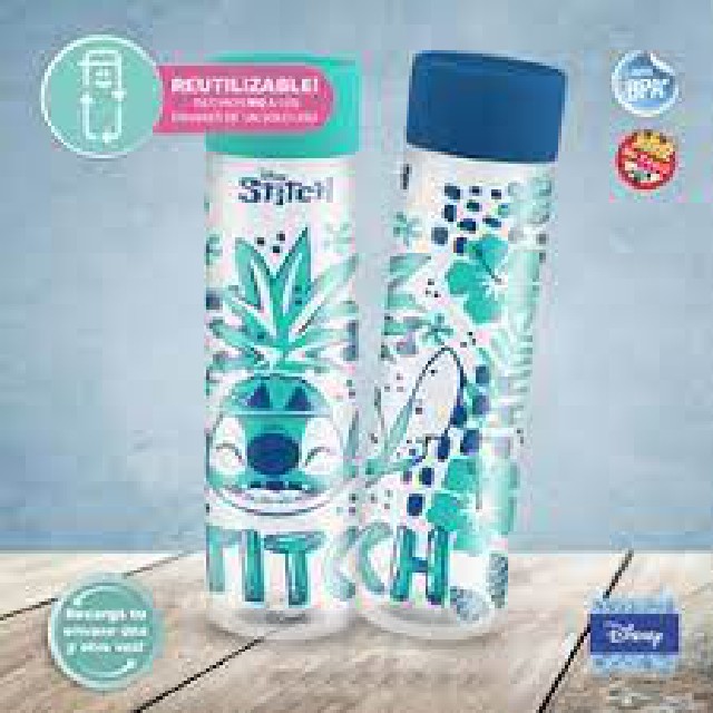 BOTELLA PLASTICA ESTAMPADA