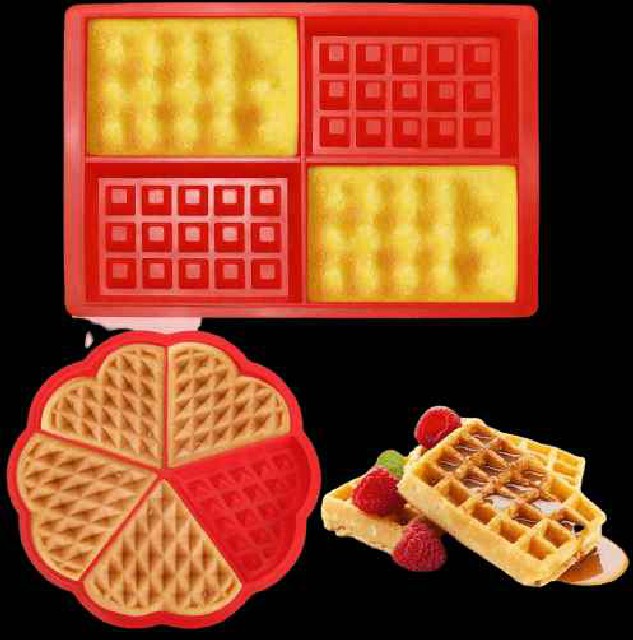 WAFFLES MOLDE DE SILICONA