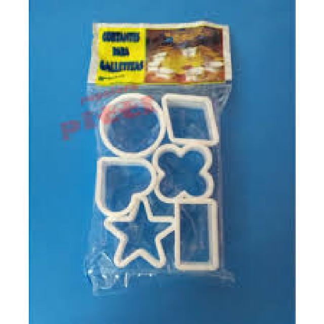 CORTA MASA X6 PLASTICO