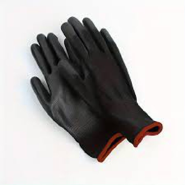 GUANTES NEGROS DE JARDIN