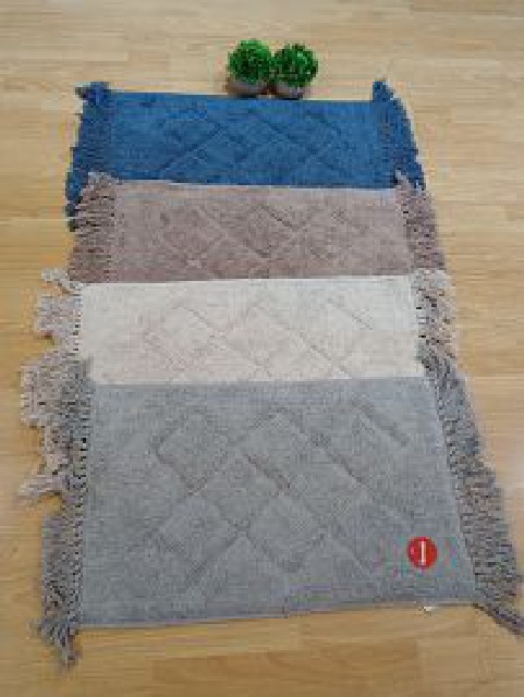 ALFOMBRA DE BANO 40X60 CON FLECOS