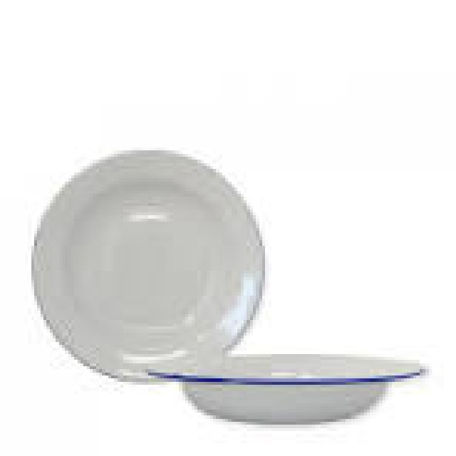 22 X 19 CM PLATO SOPA ENLOZADO BDE AZUL