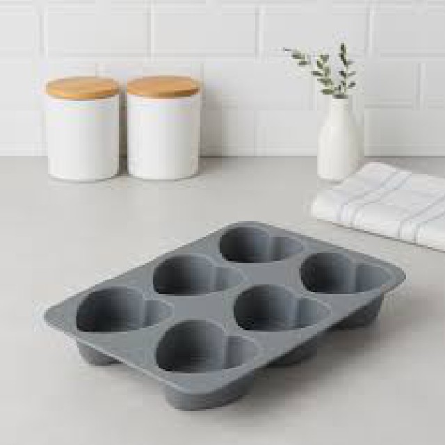 MOLDE SILICONA CORAZON