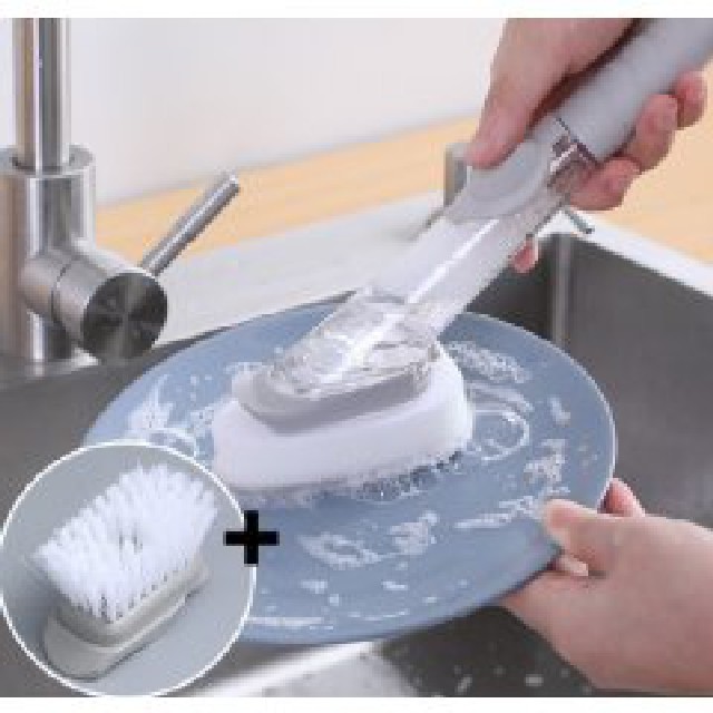 23CM CEPILLO RECARGABLE C/ESPONJA