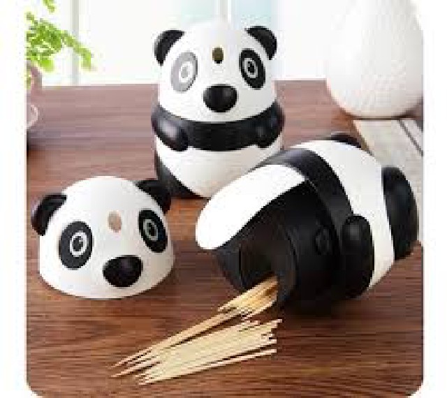 PORTA ESCARBADIENTES PANDA