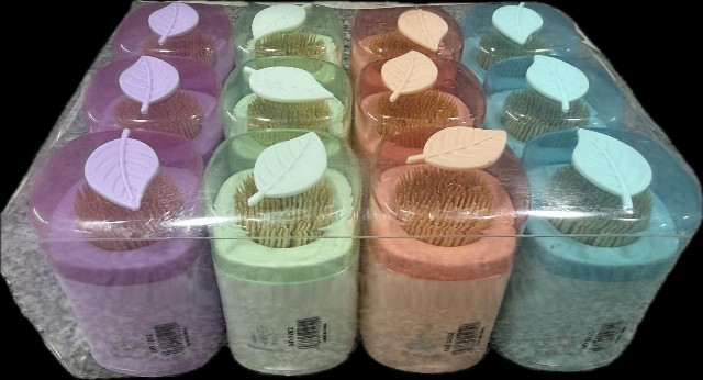 PORTA ESCARBADIENTE C/HOJA