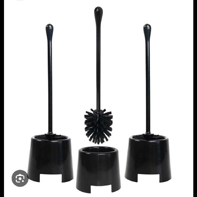 CEPILLO BANO PLASTICO BCO/NGRO
