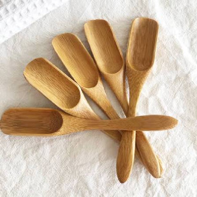 CUCHARA DE BAMBU SET X 3